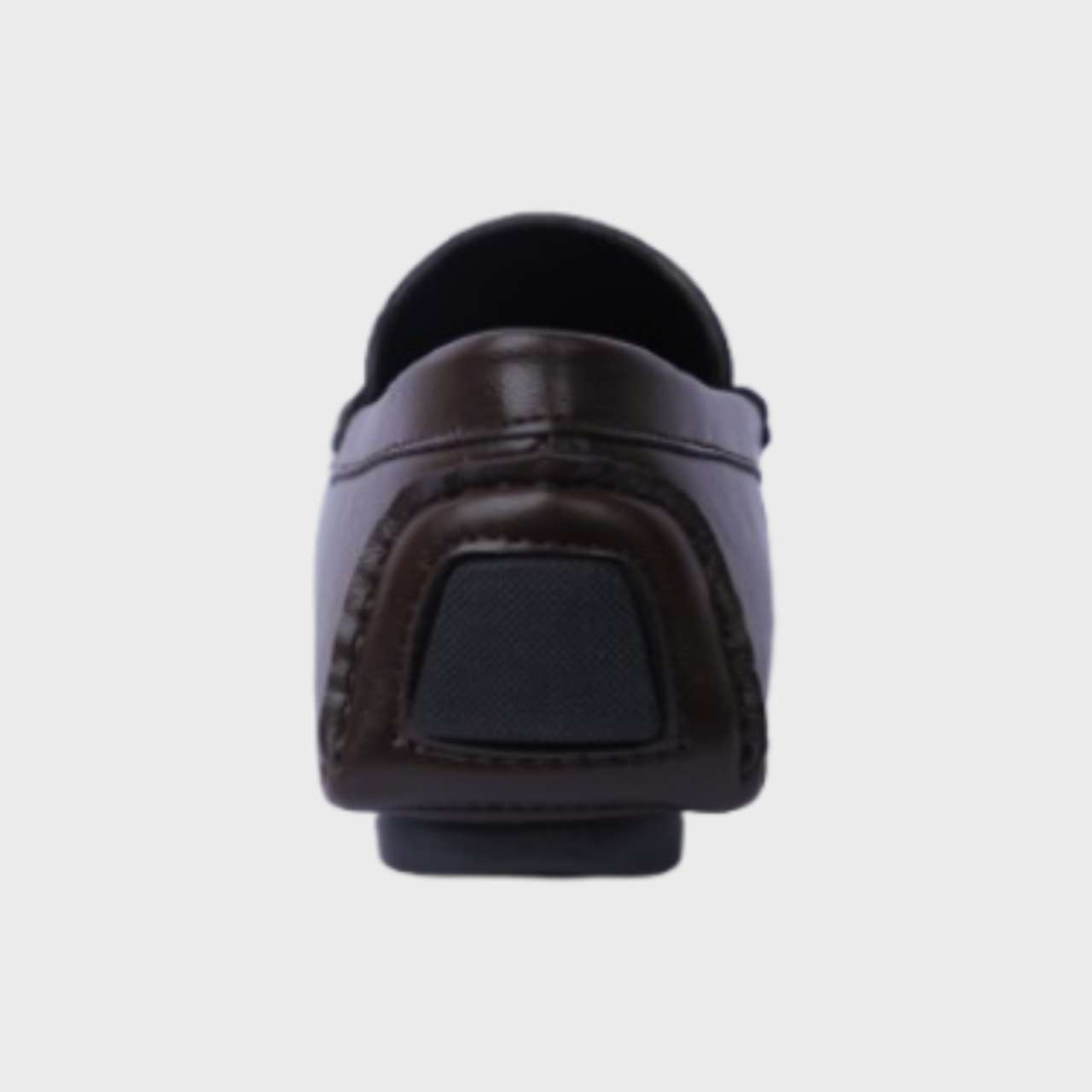 Men's Plain Leather Loafer with T.P.R. Sole - Image 4